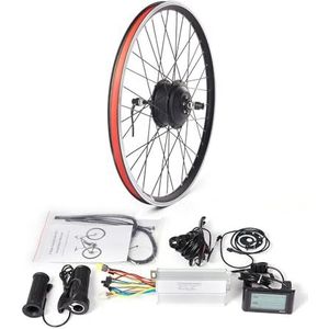 26""/700C achter gratis wiel, E fiets conversie kit 36V 500w Borstelloze Non-gear Hub Motor