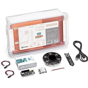 Arduino Explore IoT Kit Rev2 [AKX00044] – Volledig IoT-pakket met sensoren, actuator, en WiFi, ideaal voor het ontwikkelen van slimme apparaten en IoT-projecten met Arduino IDE.