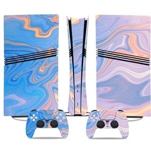 Voor PS5 PRO Skin Digital Edition Console En Controller Vinyl Cover Skins Wraps Krasbestendig, Compatibel Met Voor PS5 Digital Edition Pro 08044 Geen Schuimvorming Bubbelvrij