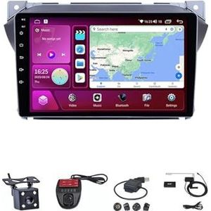 Android Double Din Car Stereo 9 Inch Touchscreen Autoradio Autotoebehoren Multimedia Stuurwielbediening met Navigatie Plug And Play Voor Suzuki Alto 2009-2017 (Size : M100S WIFI 1G+16G)