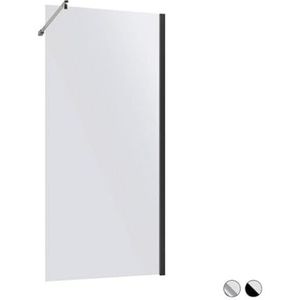 WALK-IN MONTIERT LINE MAJESTIC cm 140 GLAS Brons Prof. Zwart