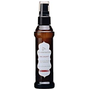 Marrakesh Oil Light Hair styling elixir 60ml - hydrating hair oil for fine hair