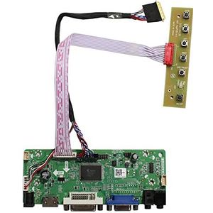 VGA DVI Audio LCD Controller Card voor LP156WH2 LP156WH3 LP156WH4 TL A1 B1 C1 Q1 N1 B156XW02 15,6"" 1366x768 40 Pin LVDs LCD-scherm