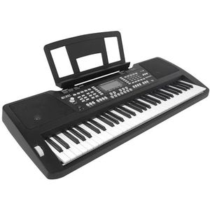 Professioneel Elektronische Piano 61 Toetsen Multifunctioneel Elektronisch Pianotoetsenbord Muziekinstrument Met Muziekstandaard