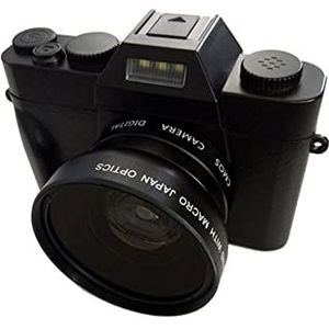 Actiecamera's 4K High Definition 16x Digital Camera Micro Single Retro met WiFi Time-Lapse Opname Professionele Digitale Camera Vlog Meerdere opnamemodi, eenvoudig fotograferen (Size : Wide-angle len