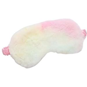 Slaapmasker Zacht Pluche Oogmasker Schattige Liefde Wolk Oogmasker Pluche Oogbescherming Voor Dutjes Slaapmasker (Kleur)