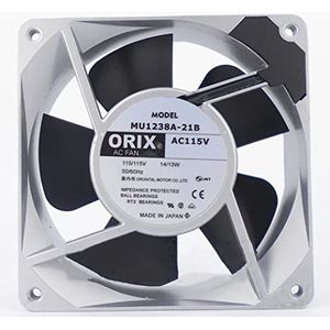 LMNCBVYA MU1238A-21B 120mm Cooling Fan - 115V 14/13W Quiet 100CFM Fan for PC and Server Cooling