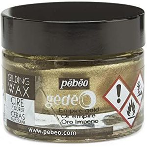 Pebeo Gédéo verguld 30 ml, wax, Empire goud, 5,5 x 5,5 x 4,5 cm