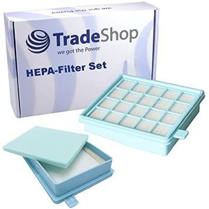 Trade-Shop HEPA-Filter Afzuigfilter compatibel met Philips FC9521 FC9522 FC9523 FC9524 FC9525 FC9530 FC9531 FC9532 FC9533 FC9540 FC9542