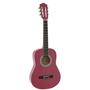 Dimavery 26242054 klassieke gitaar 1/2 maat roze