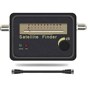 Satellietsignaalzoekermeter Satfinder satellietzoeker uitlijningssignaalmeterreceptor for Satv Gerecht Lnb Direc Digital Signal-versterker SAT FINDER LOCATOR voor optimale positionering van satellieta