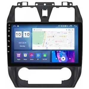 9 inch touch screen multimedia speler bluetooth autoradio voor Geely Emgrand EC7 2009-2016 Android 12.0 Car Stereo gebouwd carautoplay ondersteuning stuurwielbediening wifi 4g gps navigatie (Size : 4