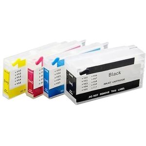 Lege navulbare cartridge compatibel met h-*0p 953 954 955 952 zonder chip for Of-icejet Pro 8730 8740 8735 8715 printer