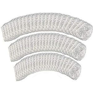 100 stuks Wegwerp Clear Waterdichte Oor Covers voor Douche, Haarverf en Salon Oorbeschermer Caps Past Mannen en Vrouwen