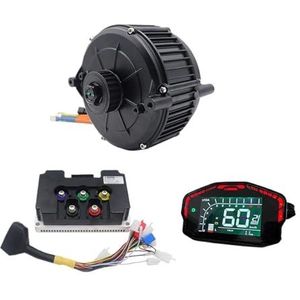 Mid-Drive-motor met Fardriver ND72680 controller en display DKD QS165 V2 35H 5 KW piek 10 KW 6500 RPM