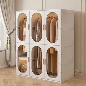 Atmosphera Kids Opberg Kast Met Kist Op Wielen - Vorm Van Een Poppenhuis Wit