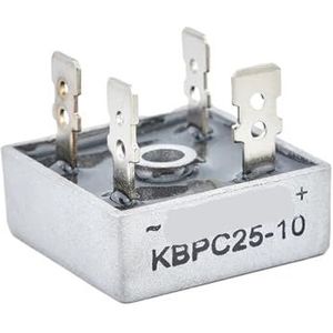 KBPC2510 Diode Bridge Gelijkrichter Diode 25A 1000 V Lassen Vermogen Gelijkrichter Diode Electronica Componentes Module
