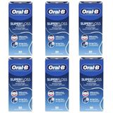 Oral-B Super Floss 50 stuks voorgesneden (Pack van 6)