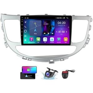 Android 13 Autoradio 9 Duim Touch Display Voor Hyundai Rohens Genesis 2008-2013 Met Carplay Android Auto/GPS/4G WiFi/FM RDS DAB+/Buletooth 5.0/Bediening op het stuur + Camera en DVR(NF-1)
