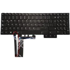 Laptoptoetsenbord met achtergrondverlichting voor Lenovo voor gaming 3-15IMH05 15ARH05 15ach6H 15ACH6A, LA Spaans Frans voor 4-zone RGB SN21B43979 SN21B43912(LA RGB Light)