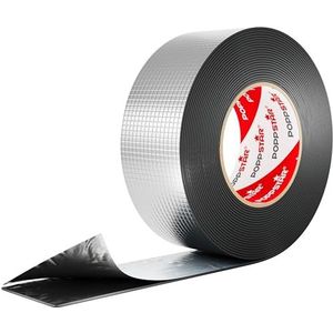Poppstar Aluminium Butyl Tape (5cm, Extra Breed) Super Waterdichte Outoortape (10m) Afdichtingstape voor Camper, Dakgoot, Reparatietape etc.