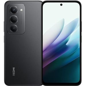 XIAOMI REDMI 15 NFC Smartphone, zwart, 8 GB + 256 GB, 6,9 inch FHD, 7000 mAh, 1080 x 2340 pixels, snel opladen 33 W, 144 Hz AdaptiveSync, Dual AI 50MP camera, zonder oplader