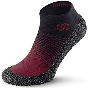 Skinners 2.0 Carmine | Unisex minimalistische blote voetschoenen voor dames en heren | minimalistische barefoot sokken/hoes voor mannen en vrouwe