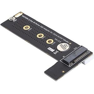 M.2 NGFF NVME SSD-adapter, 2280 2260 2242 2230 PCIE X4/PCIE X2 M.2 NGFF M‑Key SSD-adapterkaartmodulevervanging voor Mac Mini A1347 Model 2014