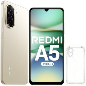 XIAOMI Redmi A5 Smartphone Scherm 6,88"" 120Hz | 32MP Dubbele Camera | 5200mAh | 4GB 128GB | 4G | Gold