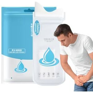 Reiskotszak | Reistoilet 700ml, toilettas lekvrij en geur-, kampeerurinoirs voor mannen en vrouwen, reistoilet, toiletzakken voor kinderen, absorptievermogen