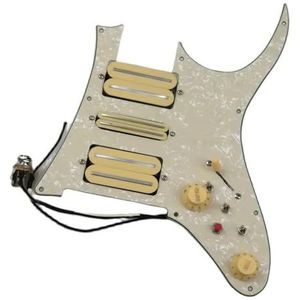 Slagplaat pickup voor elektrische gitaar Voor RG Pick-up Voor Elektrische Gitaar HSH Voorbedrade Slagplaat Pick-up Voor Elektrische Gitaar, Lichtgroen