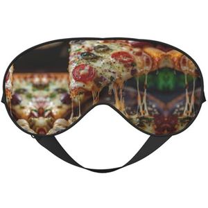Smakelijke Pizza Slaap Eye Mas Bijgewerkt Ontwerp Licht Blokkerende Night Eye Blinder Mannen Vrouwen Shift Werk Reizen