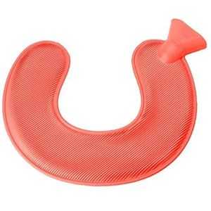 Mini warmwaterkruik, warmwaterkruik Soild Kleur warmwaterkruik U-vormig natuurlijk rubber verwarming warmwaterzak fles voor nekschouder pijnverlichting winterwarmer (maat: patroon 3) (maat: Patt