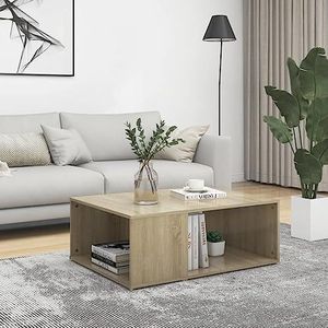 DIGBYS Salontafel Sonoma Eiken 90x67x33 cm Engineered Wood