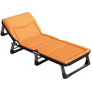 YITAHOME Opvouwbare campingbedden voor volwassenen, stevig kampeerbed met extra dikkere matras, sterke, dikkere buizen, slaapbed voor buiten, reizen, kantoor, gegroeid