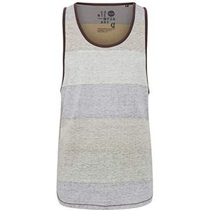 !Solid SDCharan Tanktop voor heren, sportshirt, muscle-shirt, patroon, regular fit, bruin (coffee bean 5973), L