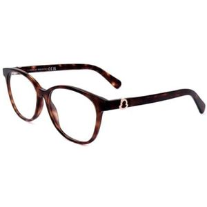 Moncler ML5167 052 DARK HAVANA 53/15/140 Vrouw Brilmonturen