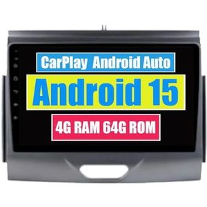 RoverOne Auto Stereo CarPlay Hoofd Unit voor Ford Ranger Everest Raptor 2016 2017 2018 2019 Android Auto Touchscreen Sat Navi Bluetooth WiFi Radio Speler