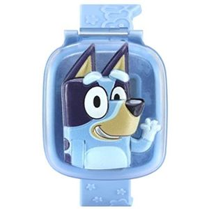 VTech Bluey Wackadoo Bluey leren horloge, officieel blauw speelgoed, peuterhorloge met stopwatch, timer, alarm & games, educatief cadeau voor kinderen van 3, 4, 5, 6 + jaar, Engelse versie, medium