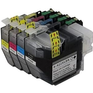LC422XL compatibele inktcartridge for B-andere LC422 inktcartridge MFC-J5340DW MFC-J5345DW 5740 6540 6940 printer(Blue 1pcs)
