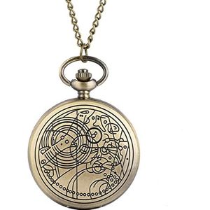 pocket watches for men,pocket watch,1 Pc Vintage Pocket Watches Clock Unisex Watch Necklace Chain Pendant-Silver (Color : Bronze) (Color : Bronze)