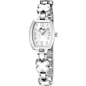 Lotus meisjes analoog kwarts horloge met roestvrijstalen armband 15771/1