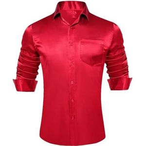 Hgvcfcv Mannen Shirts Lange Mouw Shirt Heren Lange Mouw Slim Fit Jurk Shirts, Yc-2333, XXL