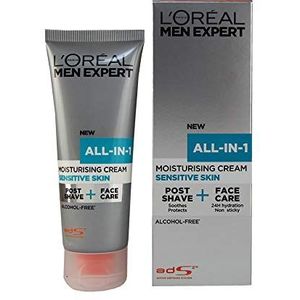 Men Expert by L'Oreal Paris All in 1 Moisturising Cream 75 ml (Sensitive Skin)