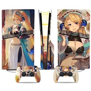 Voor PS5 PRO Skin Digital Edition Console En Controller Vinyl Cover Skins Wraps Krasbestendig, Compatibel Met Voor PS5 Digital Edition Pro 03253 Geen Schuimvorming Bubbelvrij