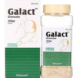 Galact Will and Weaves Pack van 2 Korrels Elaichi 200 gm zuiverste natuurlijke ingrediënten voor lactonic 100% ayurvedic