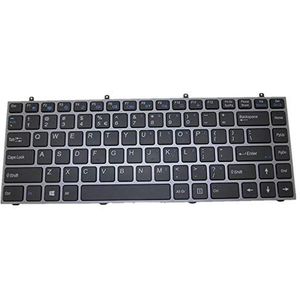 Laptop Toetsenbord Voor For CLEVO W230 W230SD W230SS W230ST zilver Verenigde Staten Lay-out