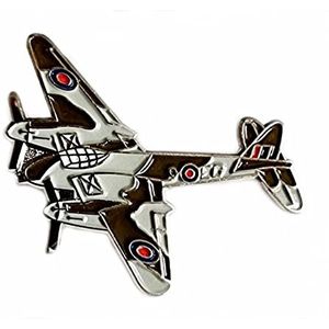 Metalen Enamel Pin Badge WW2 de Havilland Mosquito RAF Militaire Koninklijke Luchtmacht