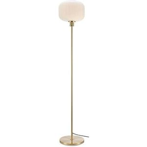 SOBER SOBER Mooie staande lamp van messing van Marksl�öjd - vloerlamp met 1 gloeilamp voor woonkamer, eetkamer of slaapkamer - E27-lampfitting van mess