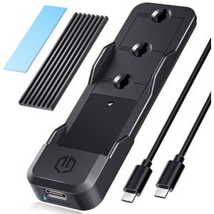 GRAUGEAR M2 Dockingstation voor NVMe PCIe & NGFF SATA M.2 SSD M-Key/M+B Key in 2280/2260/2242/2230, USB3.2 Gen2 10Gbps compatibel met PC Laptop Tablet PS5 Xbox